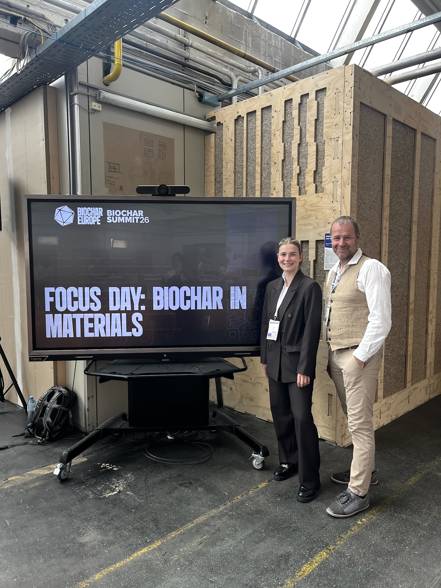 Energiewerk Ilg beim Biochar Summit Day 2026 in Wien